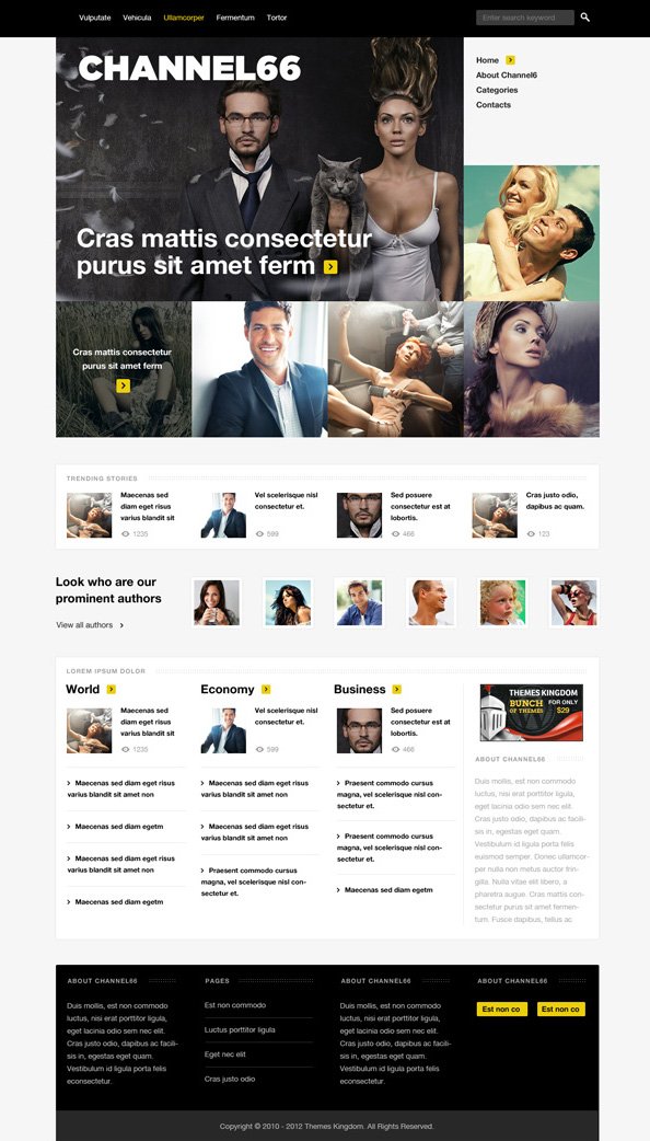 Channel66 Responsive WordPress Theme Channel66 Responsive WordPress Theme
