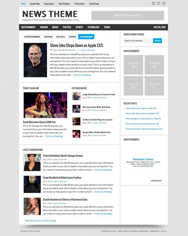 News 2.1 Child WordPress Theme News 2.1 Child WordPress Theme