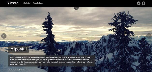 Viewed WordPress Photography Theme Viewed WordPress Photography Theme