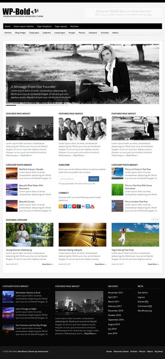 WP-Bold Magazine Style Theme WP-Bold Magazine Style Theme