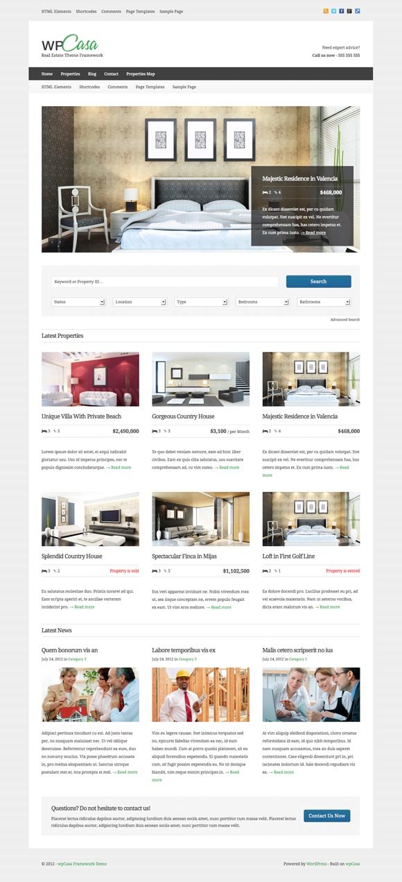 WpCasa WordPress Real Estate Theme WpCasa WordPress Real Estate Theme