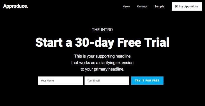 Approduce WordPress Perfect Landing Page Theme