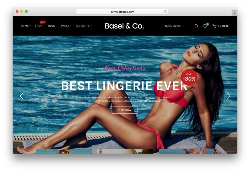 Basel Ajax Responsive WordPress WooCommerce Theme Basel Ajax Responsive WordPress WooCommerce Theme