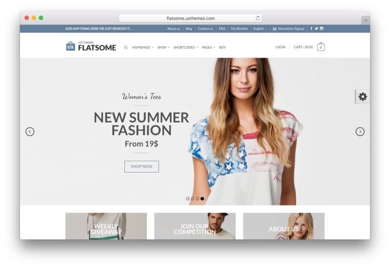Flatsome Drag and Drop WordPress WooCommerce Theme Flatsome Drag and Drop WordPress WooCommerce Theme