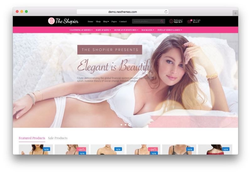 Shopier Creative Clean WordPress WooCommerce Theme Shopier Creative Clean WordPress WooCommerce Theme