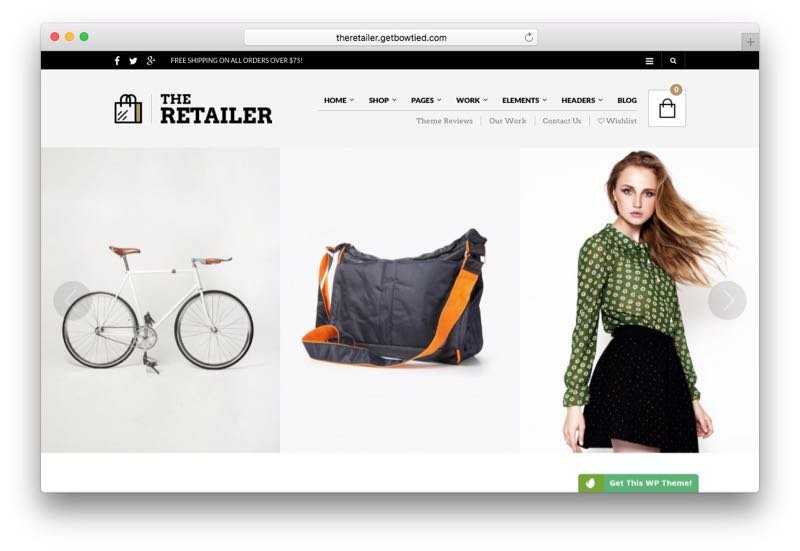 The Retailer Online e-Commerce Store Theme for WooCommerce The Retailer Online e-Commerce Store Theme for WooCommerce