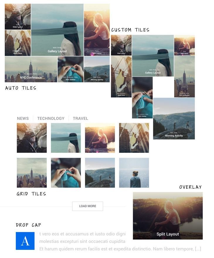 Peak WordPress Theme - Archive Layouts Peak WordPress Theme - Archive Layouts