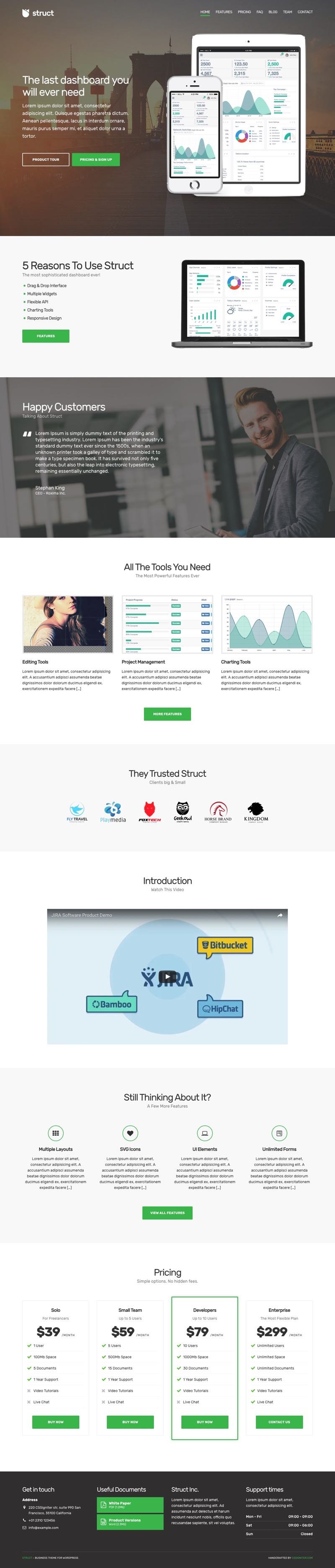 Struct WordPress Creative Business Service Theme Struct WordPress Creative Business Service Theme