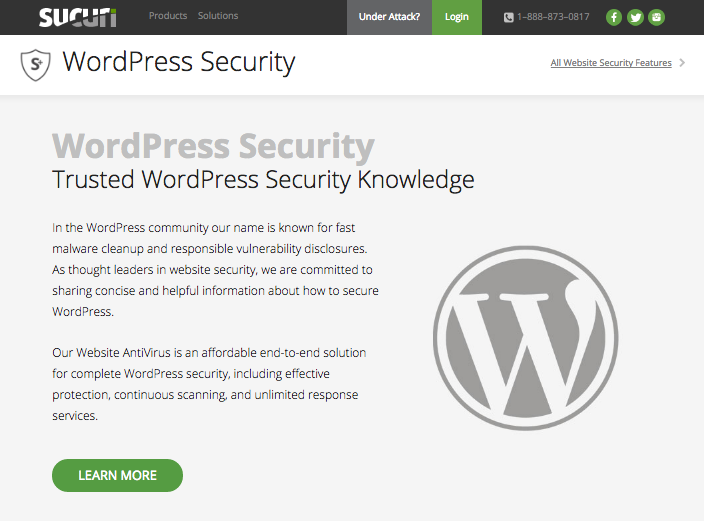 Sucuri Security - Auditing, Malware Scanner & Security Hardening Plugin Sucuri Security - Auditing, Malware Scanner & Security Hardening Plugin