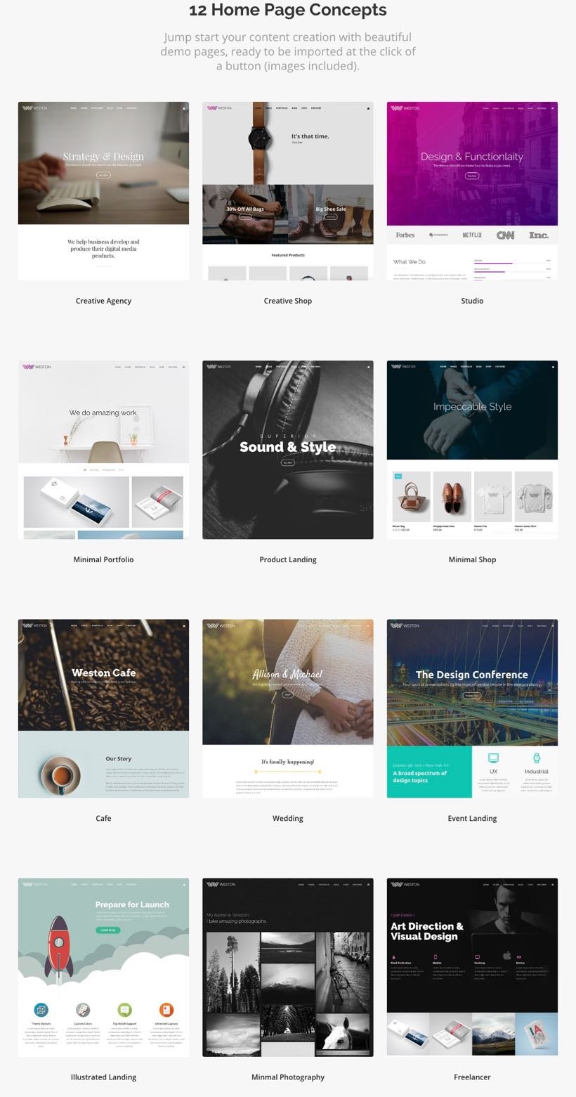 Weston WordPress Theme Weston WordPress Theme