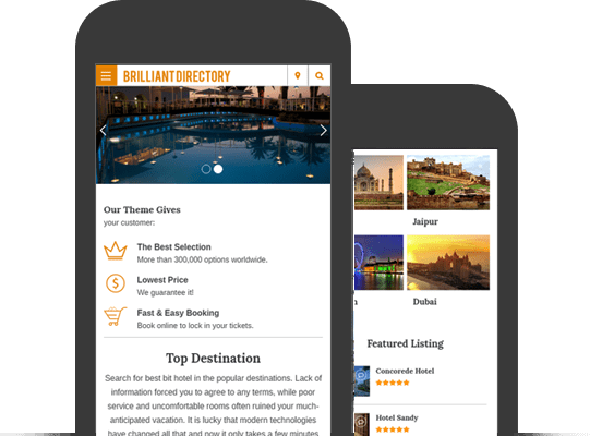 Brilliant Directory Mobile App WordPress Theme Brilliant Directory Mobile App WordPress Theme